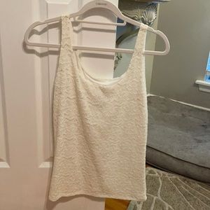 White House Black Market cream colored camisole